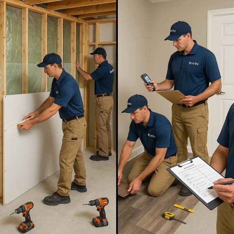 Repairs and Reconstruction process in Greeneville, TN