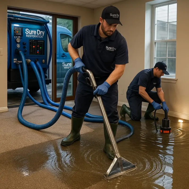 Water Extraction and Removal process in Greeneville, TN